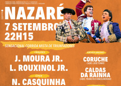 Mini Feira Taurina na Nazaré 7 e 8 de Setembro